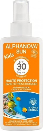 Sonnencreme Spray Alphanova High Protection SPF 30