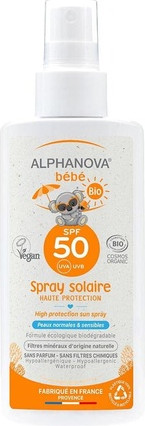 Sonnencreme Alphanova Alphanova Baby Bio-Sonnencreme