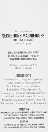 Eau De Parfum Etat Libre D'Orange Secretions Magnifiques