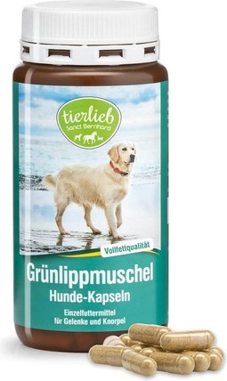 Sanct Bernhard Grünlippmuschel Kapseln Hund