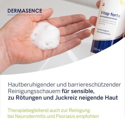 Reinigungsschaum Dermasence Vitop Forte