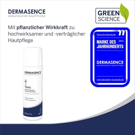 Tonic Spray Dermasence Beruhigend, Hautklärend und pH-regulierend