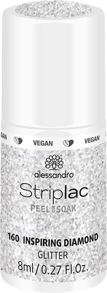Nail Polish Alessandro Striplac Peel or Soak Vegan Inspiring Diamond LED Nail Polish