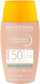 Getönte Schutzfluid Bioderma LSF 50