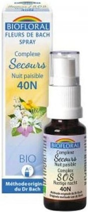 Remedy Spray Biofloral Flowers Bach Rescue