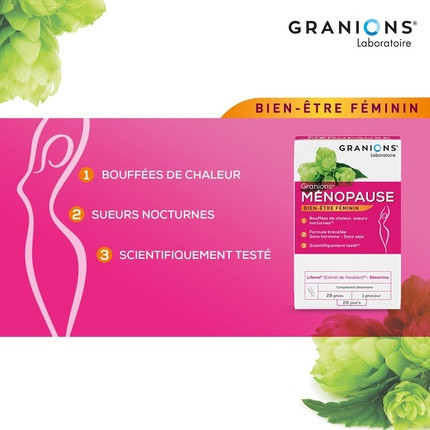 Capsules Granions Lifenol Hops Extract