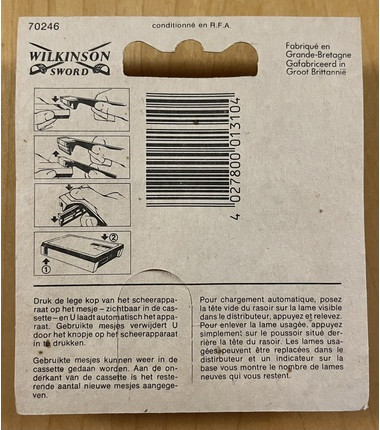 Система бритья Razor System Wilkinson Sword T70