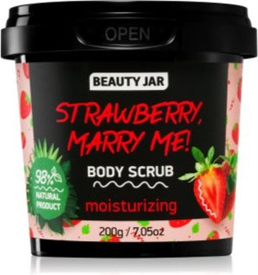 Exfoliator Beauty Jar Strawberry Marry Me