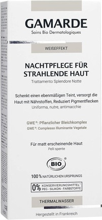 Nachtcreme Gamarde White Effect