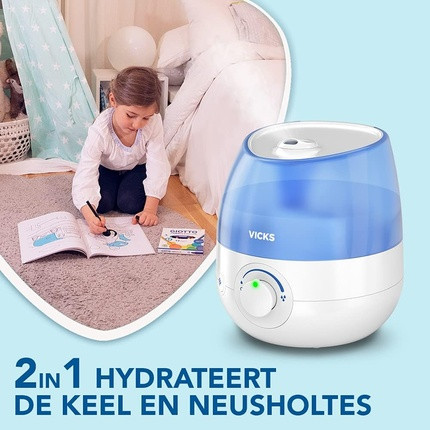 Ultrasonic Humidifier Vicks Mini Cool Mist