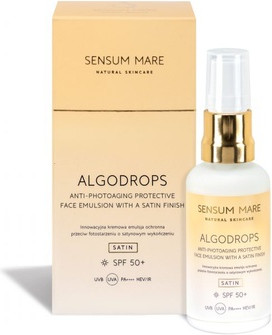 Cream Emulsion Sensum Mare Satin Protective Cream Emulsion Against Photoaging
