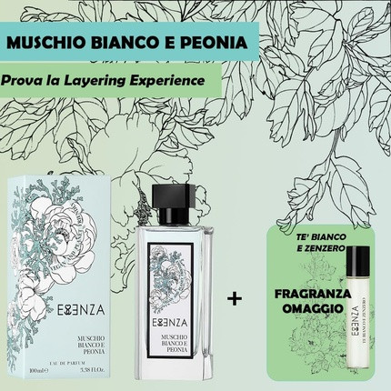 Eau de Parfum Guido Crepax White Musk and Peony Essence