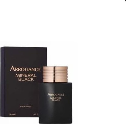 Eau De Parfum Arrogance Mineral Black Parfum Intense Pour Homme