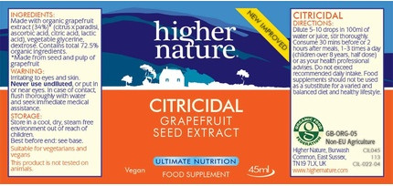 Vitamin Serum Higher Nature