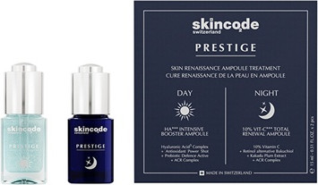 Anti-Aging Facial Care Skincode Skin Renaissance Ampoules Set