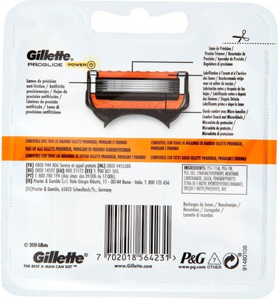 Razor Blade Replacements Gillette ProGlide Power