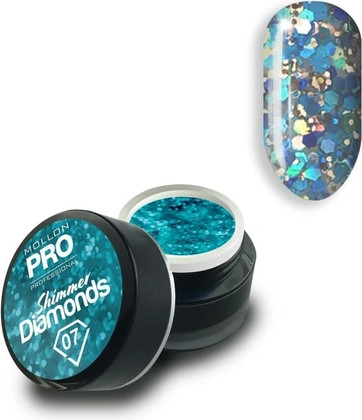 Lidschattenpinsel Mollon Pro Shimmer Diamonds 7