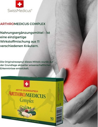 Herbal Complex Capsules Swissmedicus Arthromedicus