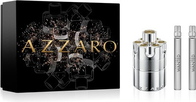 Cologne Gift Set Azzaro Wanted Intense