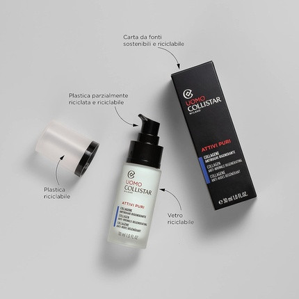 Serum Collistar Actives Puri Men's Collagen Anti-Wrinkle Regenerating