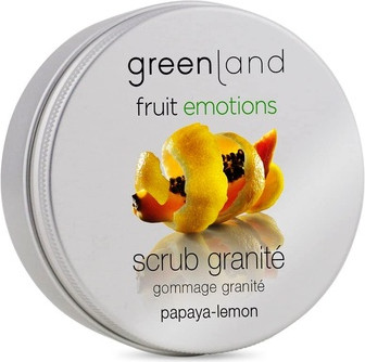 Scrub Greenland Nature Greenland Papaya Lemon Scrub Granité
