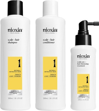 Shampoo Conditioner und Kopfhautbehandlung Nioxin Haarpflegesets