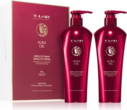 Набор для ухода за волосами T-Lab Professional Aura Oil Absolute