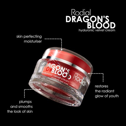 Face Cream Rodial Dragons Blood Hyaluronic Velvet Cream