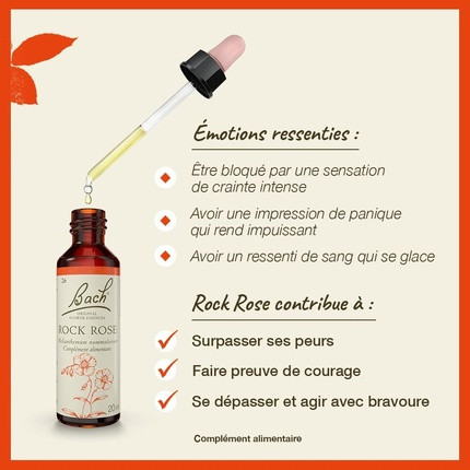 Remedy Fleurs De Bach Rock Rose