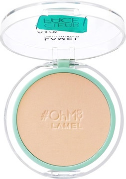 Powder Lamella OhMy Clear Face Powder Antibacterial Powder with Light Natural Coverage and Sebum Control