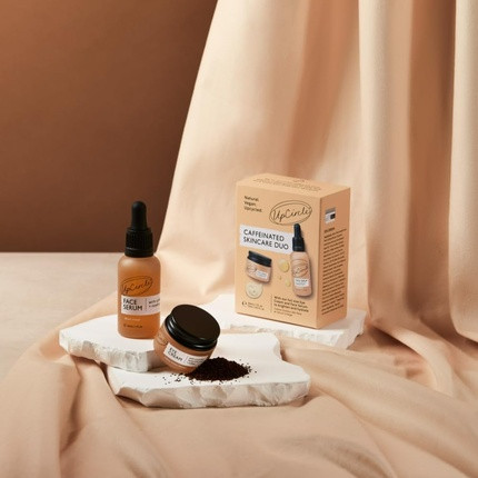 Eye Care Sets Duo Upcircle Caffeinated Face Serum and Eye Cream