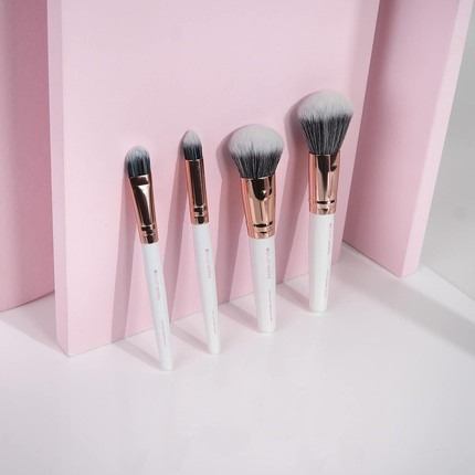Brush Set Brushworks Travel Set Pink & Gold