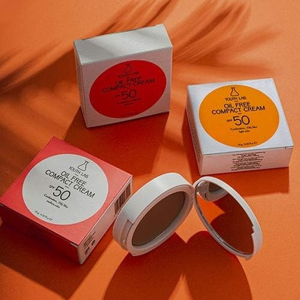 Youth Lab Cream Powder Oil Free Kompakt SPF50