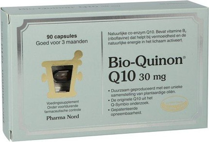 Nahrungsergänzungsmittel Bio Quinon Q10 von Pharma Nord