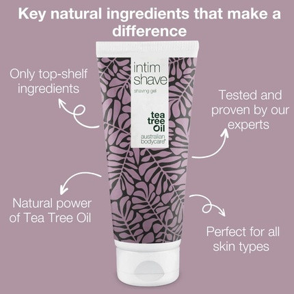 Intimate Shaving Gel Australian Bodycare