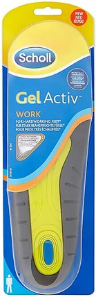 Стельки Scholl Orthopedic Gelactiv для Рабочей Обуви