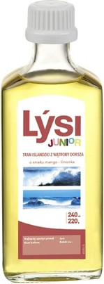 Nahrungsergänzungsmittel Lysi Lysi Junior Isländisches Kabeljau-Lebertran
