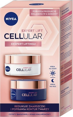 Tagescreme und Nachtcreme Set Nivea Cellular Expert Lift