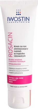 Night Cream Iwostin Rosacin Soothing