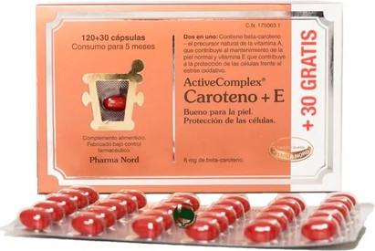 Kapseln Pharma Nord Active Complex Caroteno+ E