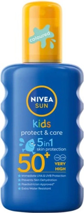 Sun Spray Nivea Protect & Care SPF50 Sun Spray for Kids