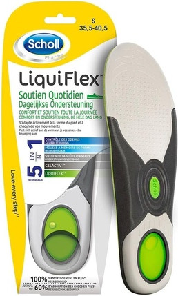 Insoles Scholl Liquiflex Everyday Use for Women