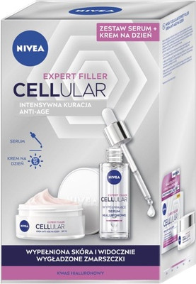 Tagescreme und Seren-Set Nivea Expert Filler