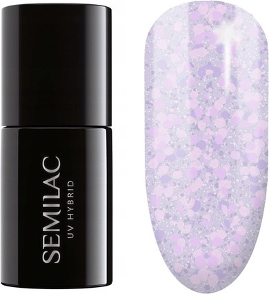 Nail Polish Semilac Icy Lavender Bliss