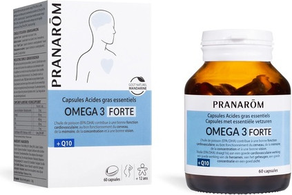Pranarom Omega-3 Forte Kapseln mit essentiellen Fettsäuren