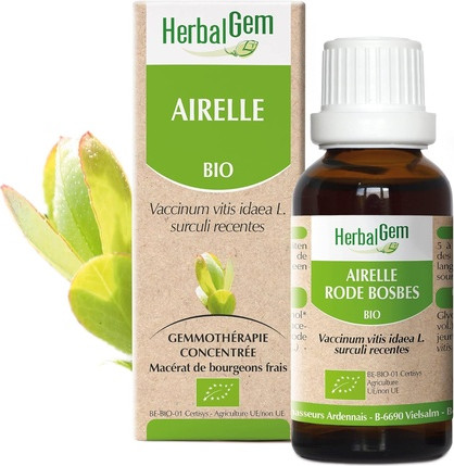 Herbalgem Konzentrat Preiselbeere Bio Mazerat Muttergemmotherapie Konzentrat