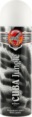 Дезодорирующий Спрей Cuba Jungle Zebra