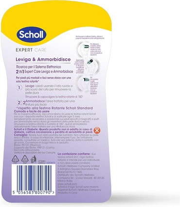 Ersatzpackung Velvet Smooth 2in1 ExpertCare Scholl