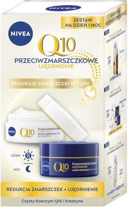 Creme Nivea Q10 Anti-Falten Tagescreme + Straffende Nachtcreme