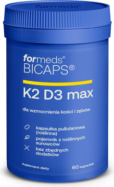 Vitamin Serum Formeds Bicaps Vitamin D3 4000 IU + K2 Max